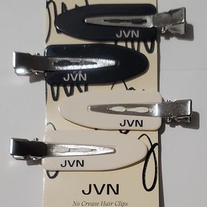 NEW JVN Creasless Hairclips (1 package has 4 clips)